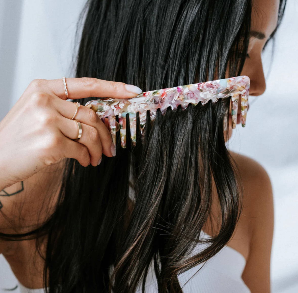 Hair Comb - Wildflower