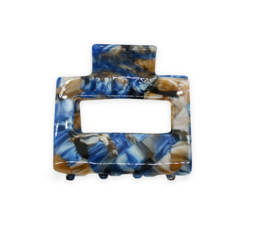 Hair Claw Mini - Cobalt