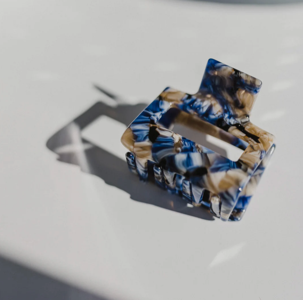 Hair Claw Mini - Cobalt
