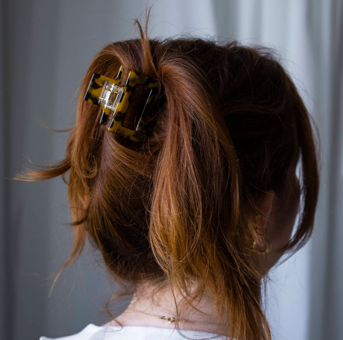Hair Claw Mini - Dark Tortoise