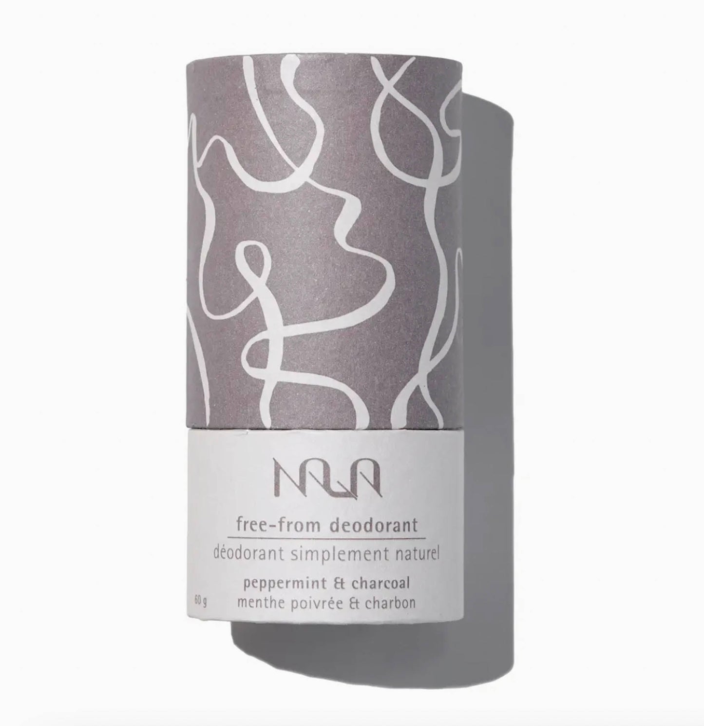 NALA Detox Natural Deodorant - Peppermint & Charcoal