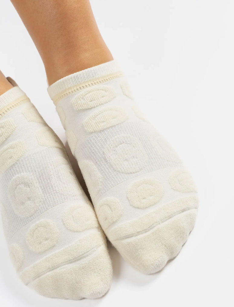 Happy Terry Full Foot Grip Sock