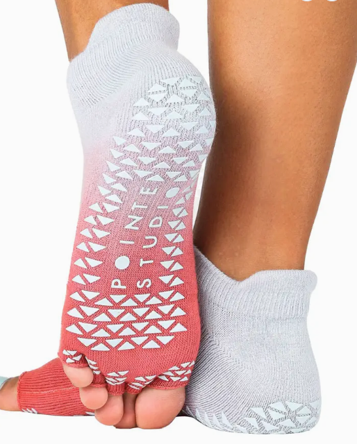 Cameron Toeless Full Foot Grip Sock