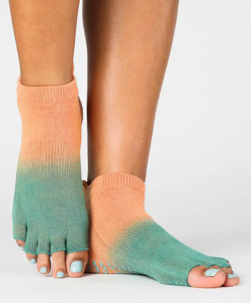 Cameron Toeless Full Foot Grip Sock