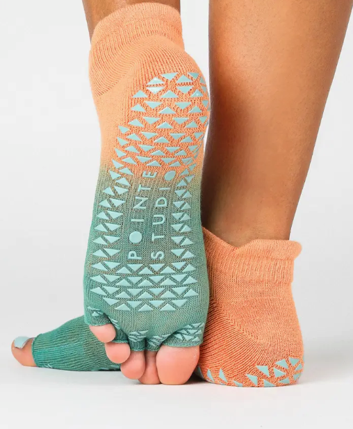 Cameron Toeless Full Foot Grip Sock