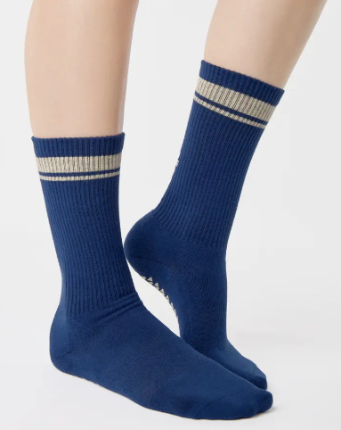 Varsity Keep Going Crew Grip Sock