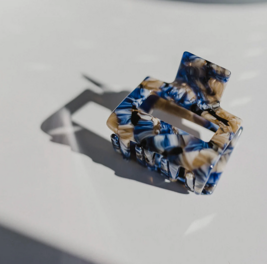 Hair Claw Mini - Cobalt