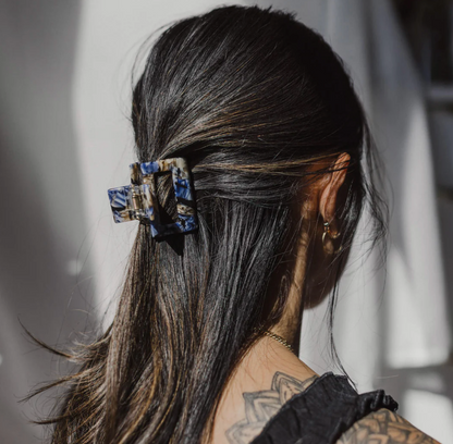 Hair Claw Mini - Cobalt