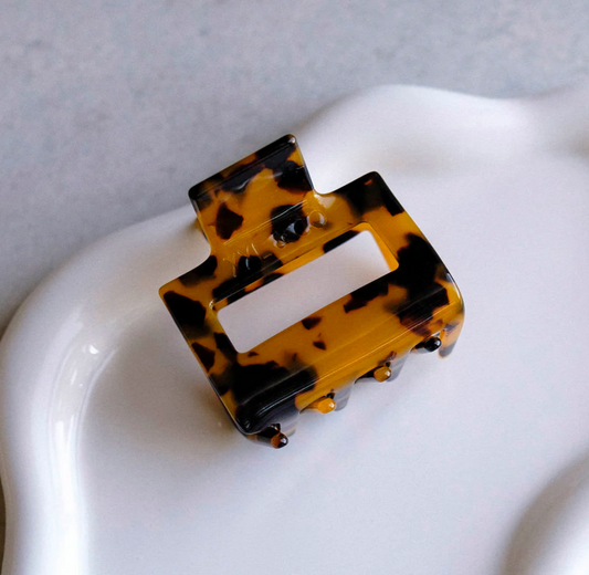 Hair Claw Mini - Dark Tortoise