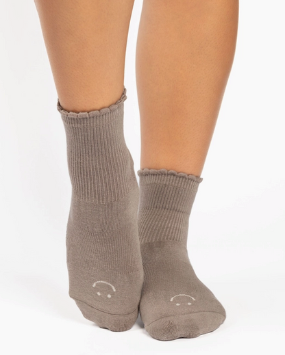 Happy Ankle Grip Sock