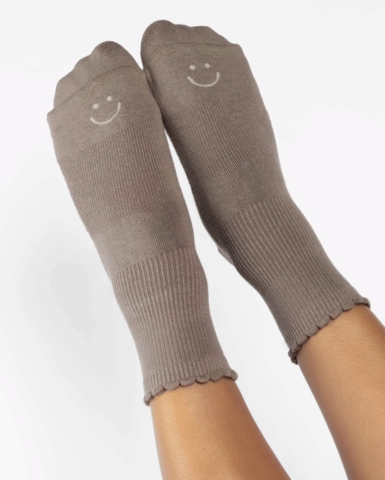 Happy Ankle Grip Sock