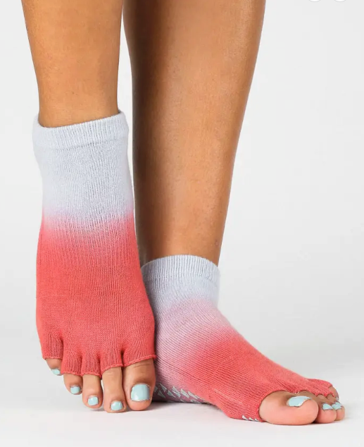 Cameron Toeless Full Foot Grip Sock