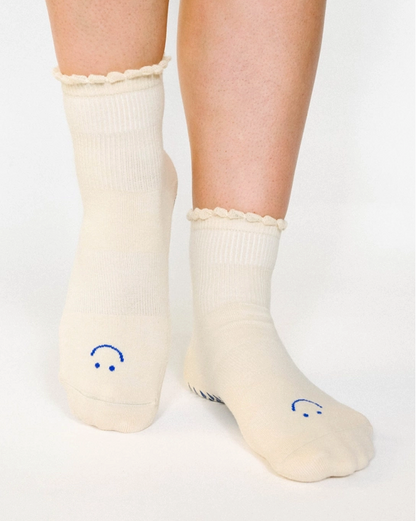 Happy Ankle Grip Sock