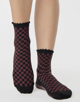 Annie Ankle Grip Sock
