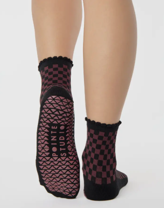 Annie Ankle Grip Sock