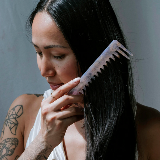 Hair Comb - Lavender Prosecco