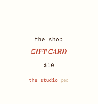 studio shop gift card