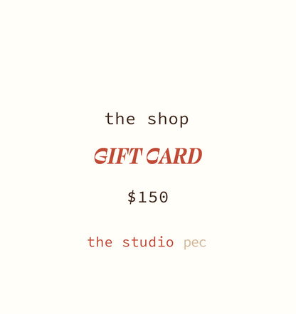 studio shop gift card